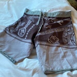 Sa Company swim trunks with pocket tie waist size 40